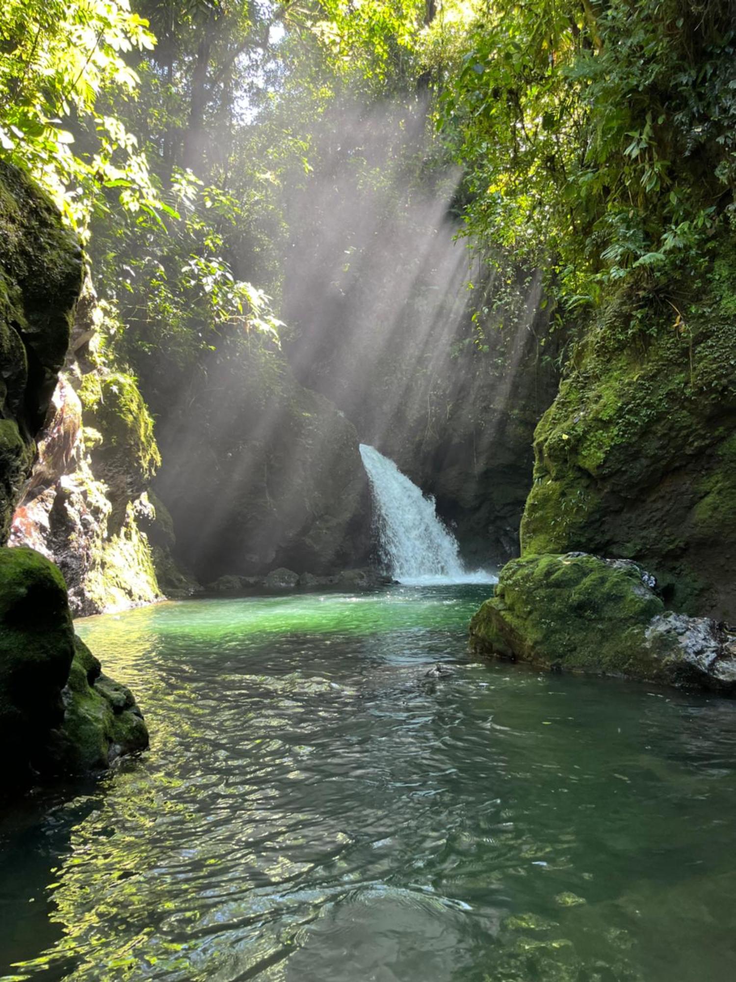 Pozas Y Cascadas La Presa Río Cuarto Dış mekan fotoğraf